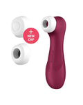 Stymulator łechtaczki Satisfyer Pro 2 Generation 3 Liquid Air bordowy