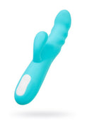 Wibrator króliczek rotacyjny JOS MERRY-SWI 10 trybów USB niebieski 20,7 cm