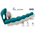 Strap-on Pure Passion Farnell Lola Games zielony 17 cm