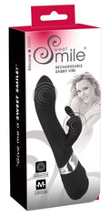 Wibrator króliczek Sweet Smile 7 trybów USB 21 cm