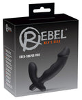 Wibrator analny Rebel 15 cm czarny