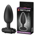 Wibrujący plug analny Pretty Love 10 trybów silikonowy