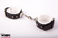 Kajdanki damskie Whips Collection biało-czarne