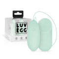 Wibrujące jajko Luv Egg zielone 12 trybów pilot USB