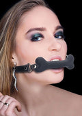 Knebel BDSM Bone Gag Ouch! czarny