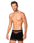 Bokserki M102 Obsessive czarny S/M/L