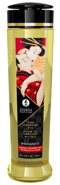 Olejek do masażu Romance Shunga truskawka i szampan 240 ml