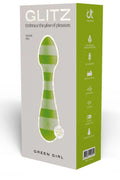 Masażer typu wand Glitz Green Girl Dreamtoys 14,5 cm zielony 10 trybów USB
