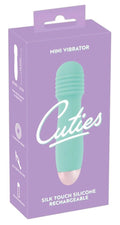 Mini wibrator Cuties zielony 7 trybów USB