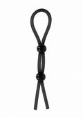Pierścień erekcyjny Double Ring Booster ShotsToys czarny