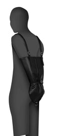 Opaska na ręce BDSM Zip-up Ouch! czarna
