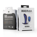 Masażer prostaty Hueman Uranus 10 trybów pilot USB fioletowy 12 cm