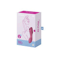 Stymulator Satisfyer Curvy Trinity 3 czerwony