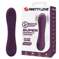 Wibrator mini AlexisRose Pretty Love 10 trybów USB fioletowy 15 cm