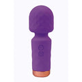 Masażer typu wand mini Eros 10 trybów USB fioletowy 11,5 cm