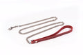 Smycz BDSM Crazy Horse Whips Collection czerwona