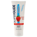 Lubrykant smakowy truskawkowy Hot Superglide 75 ml