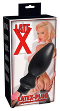 Korek analny pompowany Late X lateksowy 20 cm