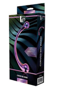 Dildo szklane zakrzywione Glamour Dream Toys 21 cm