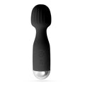 Masażer typu wand Crushious Wanderlust Mini Wand 10 trybów USB czarny 15 cm
