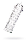 Osłona na penisa A-Toys TPR transparentna 15,3 cm