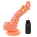 Dildo realistyczne z rotacją i wibracją Baile cieliste