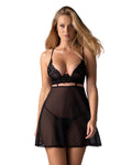 Babydoll i stringi Obsessive Nutris