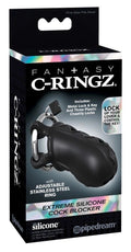 Klatka na penisa Fantasy C-Ringz FCR Extreme Silicone Cock Bloc 9,5 cm