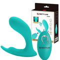 Wibrator podwójny Idabelle Pretty Love 24 tryby pilot 10,1 cm