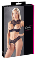 Komplet bielizny erotycznej Shelf Bra Set Cottelli LINGERIE 75B/S