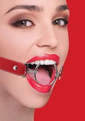 Knebel ring gag Ouch! czerwony