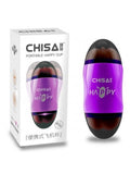 Masturbator z dwoma otworami Happy Cup 19 cm fioletowy