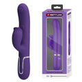 Wibrator króliczek Gigi Pretty Love 7 trybów wibracji 7 trybów lizania USB fioletowy