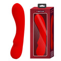 Wibrator punktu G Pretty Love Matt 12 funkcji USB czerwony