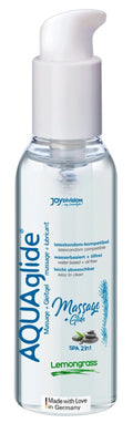 Żel do masażu AQUAglide Massage+Glide Lemongrass JoyDivision 200 ml