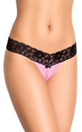 Stringi SoftLine Collection różowe M/L