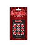 Gra erotyczna Love Me Lotto 12 szt.