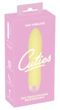 Mini wibrator Cuties żółty 13,2 cm