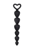 Koraliki analne silikonowe ShotsToys 14,8 cm czarny