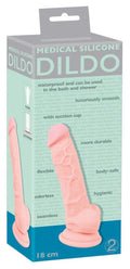 Dildo realistyczne z medycznego silikonu 18 cm