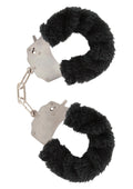 Kajdanki Furry Fun Cuffs ToyJoy czarne
