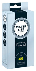 Prezerwatywy wegańskie Mister Size 49 mm 10 szt.