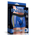 Szorty strap-on Lovetoy niebieskie