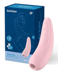 Stymulator łechtaczki Satisfyer Curvy 2+ z aplikacją