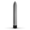 Wibrator klasyczny Crushious Classic Vibe srebrny 17,5 cm