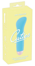 Mini wibrator Cuties 7 trybów USB niebieski 12,9 cm