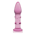 Korek analny szklany Glass Romance Lovetoy 13,9 cm różowy