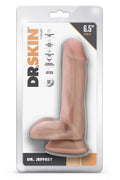 Dildo realistyczne Dr. Skin Dr. Jeffrey 15,2 cm beżowe