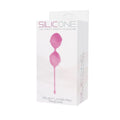Kulki analne Silicone Palline Delight Toyz4lovers 19,5 cm różowy