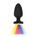 Korek analny wibrujący Fantasy LED 12 trybów pilot USB 10 cm